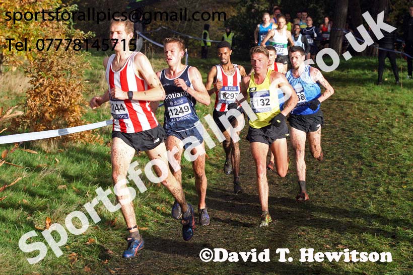 Senior men and under-23 mens 2017 British Athletics Liverpool Cross Challenge, Sefton Park, Liverpool. Photo:  David T. Hewitson/Sports for All Pics